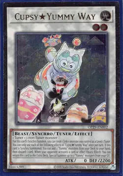 CupsyYummy Way Ultimate Rare OTS Tournament Pack 29 OP29-EN002 NM - Image 1