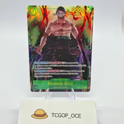 Roronoa Zoro (SEC Alternate Art) - Op06-118 Wings of the Captain One Piece TCG - Image 1