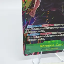 Roronoa Zoro (SEC Alternate Art) - Op06-118 Wings of the Captain One Piece TCG - Image 5