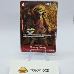 Monkey D Luffy P-007 (P) - CS 2023 CHAMPIONSHIP One Piece Tournament Promo Card - Image 1
