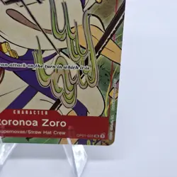 One Piece TCG 1st Anni Zoro OP01-025 1st Anniversary English Version Set MINT - Image 5