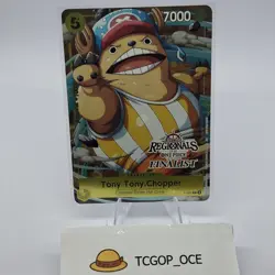 Tony Tony Chopper P-089 2025-26 Regionals OFFLINE Finalist Promo One Piece Card - Image 1