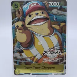 Tony Tony Chopper P-089 2025-26 Regionals OFFLINE Finalist Promo One Piece Card - Image 2