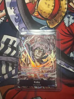 One Piece TCG Koby (EB04-044) Alt Art OP15 Adventure on Kami's Island SR - Image 1