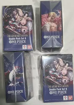 One Piece Dp 09 The Azures Sea’s Seven Double Pack English Sealed (Lot Of 4) - Image 2