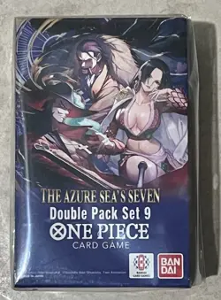 One Piece Dp 09 The Azures Sea’s Seven Double Pack English Sealed (Lot Of 4) - Image 3