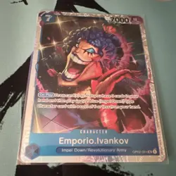 One Piece Emporio Ivankov OP02-051 Paramount War Foil Character 7000 Namco - Image 1