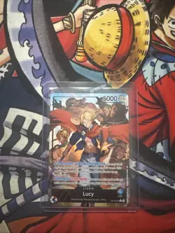 One Piece Lucy OP15-002 Alt Art Leader Adventure On Kami’s Island - Image 1