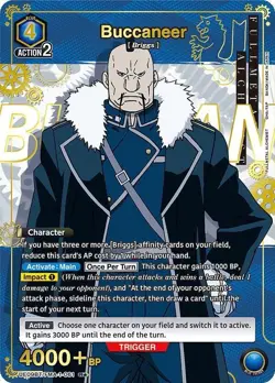 Buccaneer Alternate Art Foil - UE09BT/FMA-1-061 NM - Union Arena - Image 1