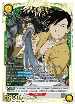Ling Yao Alternate Art Foil - UE09BT/FMA-1-026 NM - Union Arena - Image 1