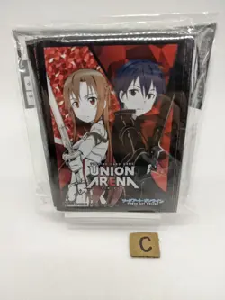 60 Sleeves Sword Art Online SAO UNION ARENA Official card Sleeves TCG Japan /A2 - Image 1