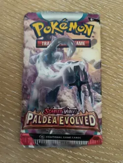 Pokemon TCG Paldea Evolved Sleeved Booster Lot Of 5 Factory Sealed Retails $45 - Image 2