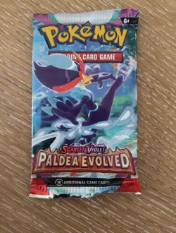 Pokemon TCG Paldea Evolved Sleeved Booster Lot Of 5 Factory Sealed Retails $45 - Image 3