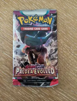 Pokemon TCG Paldea Evolved Sleeved Booster Lot Of 5 Factory Sealed Retails $45 - Image 4