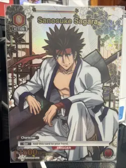 Union Arena: Rurouni Kenshin - Sanosuke Sagara (C*) - UE11BT/RNK-1-073 C* - Image 1