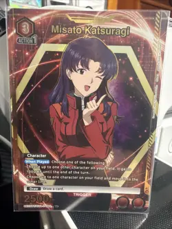 Misato Katsuragi Alternate Art Foil - UE15BT/EVA-1-085 NM - Union Arena - Image 1
