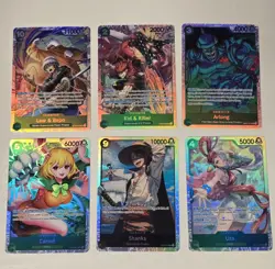 One Piece TCG Lot Of SR Cards English Uta Shanks Carrot - Image 1