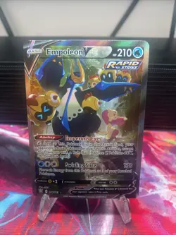 Pokemon TCG Empoleon v Alternative Art Holo Ultra Rare Card Battle Styles - Image 1