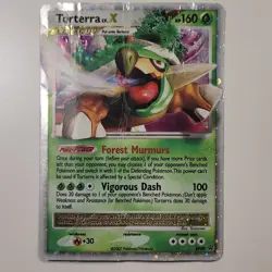 Torterra LV.X DP09 Diamond and Pearl Holo Promo Pokemon TCG Card 2007 HP - Image 1