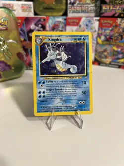 Kingdra - 8/111 - Pokemon Neo Genesis Unlimited Holo Rare Card WOTC LP - Image 1