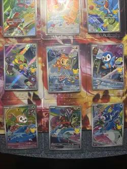 Pokemon 2026 First Partner Illustration Collection Series 1 Promo Set (9 Cards) - Image 3