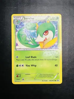 Pokemon TCG Single Card Servine Full Holo Promo RC2/RC25 Radiant Collection 2013 - Image 1