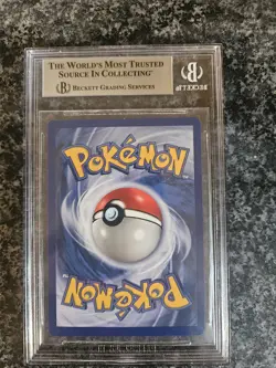 Pokemon TCG Rare Holo Blastoise Base Set Unlimited 2/102 WOTC 1999 BGS 8.5 NM MT - Image 2