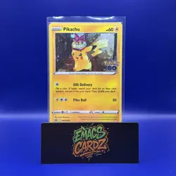 Pikachu SWSH234 - Pokemon Go Promo Pokemon Card - NM - Image 1