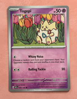 Togepi~(Baby) Cute Pink Pokemon Cards~ Pretty in Pink & Pastel Gallery - Image 1