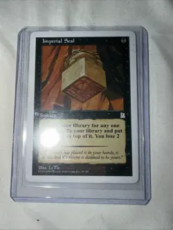 Magic: The Gathering Imperial Seal, Bazaar of Baghdad Sorcery Card English Lot - Image 1
