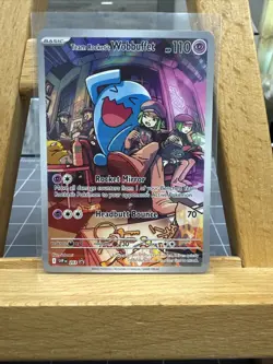 Team Rocket's Wobbuffet 203 Sv: Scarlet & Violet Promo Cards Holo - Image 1