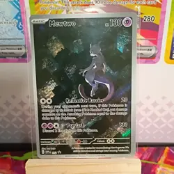 Mewtwo 052 Sv: Scarlet & Violet Promo Cards Holo LP+ - Image 1
