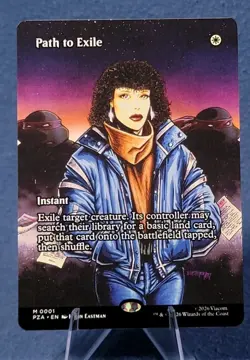 mtg borderless Path to Exile, PZA, TMNT eternal, unplayed - Image 1