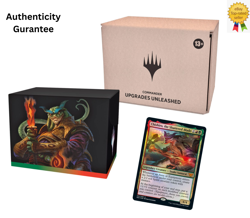 Magic the Gathering Kamigawa: Neon Dynasty Commander Deck - Upgrades Unleashed 195166105352 - Image 1