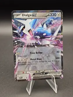 Pokemon TCG Dialga ex SVP 180 Scarlet & Violet Black Star Promo NM/M - Image 1