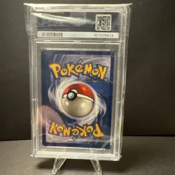 PSA 9 - Machoke 34/102 Base Set Uncommon Pokemon TCG 1999 Unlimited - Image 2