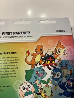 Pokemon First Partner Illustration Collection Series 30th Anniversary BRAND NEW - Image 3