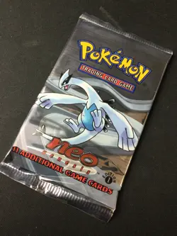2000 Pokemon TCG WOTC Neo Genesis Booster Pack SEALED 1st Edition! WOW! - Image 4