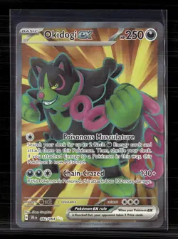 Pokemon 2024 Shrouded Fable Okidogi EX SAR #82/64 - Image 1
