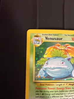 Pokemon TCG Venusaur Base Set 15/102 Holo 1999-2000 Wizards Base Set... - Image 2