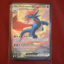 Pokemon TCG Salamence EX Journey Together Special Illustration Rare Card - Image 2