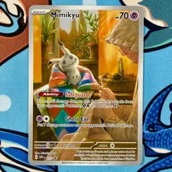 Mimikyu 075 Black Star Promo Pokemon Palean Fates ETB - English SVP - Image 2