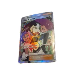 Pokemon TCG Jesse And James Full Art Trainer Card 68/68 Hidden Fates NM - Image 1