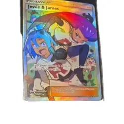 Pokemon TCG Jesse And James Full Art Trainer Card 68/68 Hidden Fates NM - Image 4