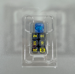 Pokemon TCG Dice from Phantasmal Flames ETB | Blue EX Dice - Image 1