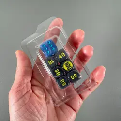 Pokemon TCG Dice from Phantasmal Flames ETB | Blue EX Dice - Image 3