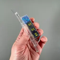 Pokemon TCG Dice from Phantasmal Flames ETB | Blue EX Dice - Image 4