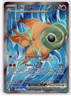 Chi-Yu ex 234/193 Ultra Rare Paldea Evolved Pokemon Near Mint - Image 1