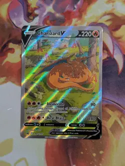 Charizard V SWSH260 Alt Full Art Black Star Promo UPC Pokemon TCG - Image 1