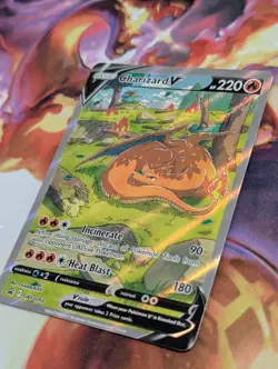 Charizard V SWSH260 Alt Full Art Black Star Promo UPC Pokemon TCG - Image 2
